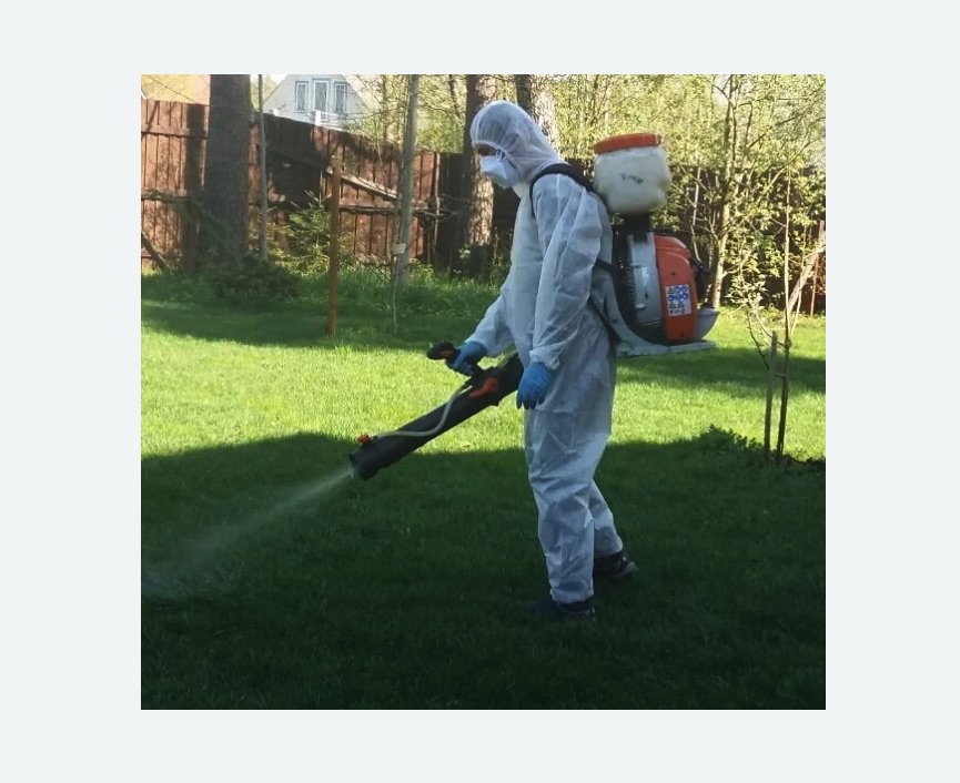 Обработка территории от клещей в Петровске