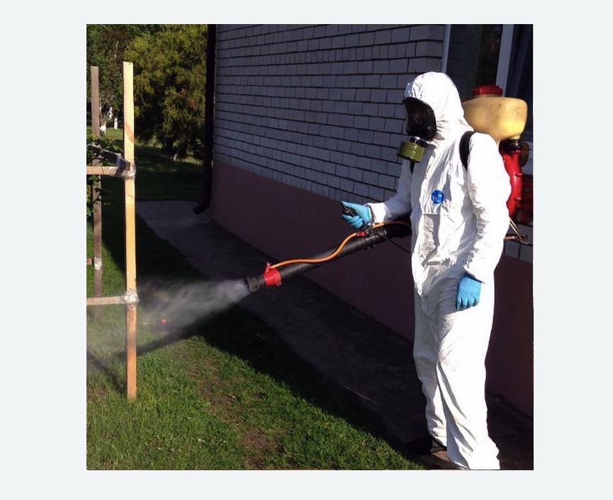 травля клещей на участке в Петровске